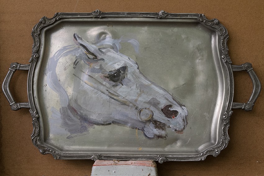 Dongni Hou Tête d'un cheval 2017 