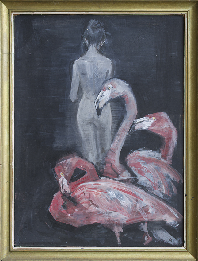 Dongni Hou Those who did not ever cry throughout the endless nights would never realize the essence of life - Goethe Melancolie II 2019 