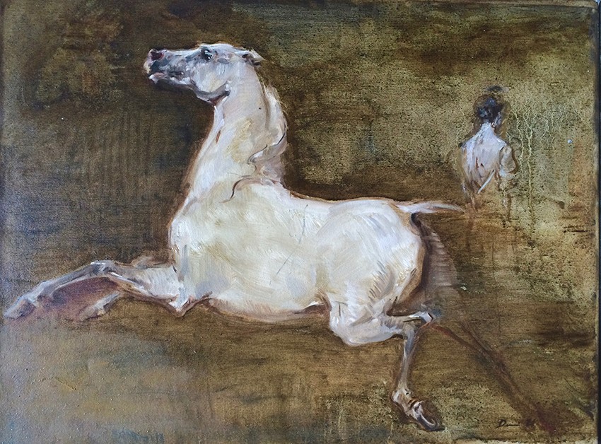 Dongni Hou Wounded Horse 2017 