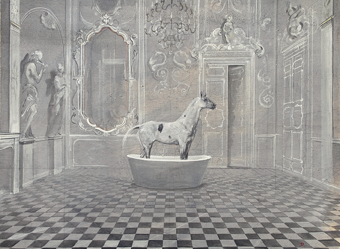 Dongni Hou Des taches , qui ne se lavent pas 2018 