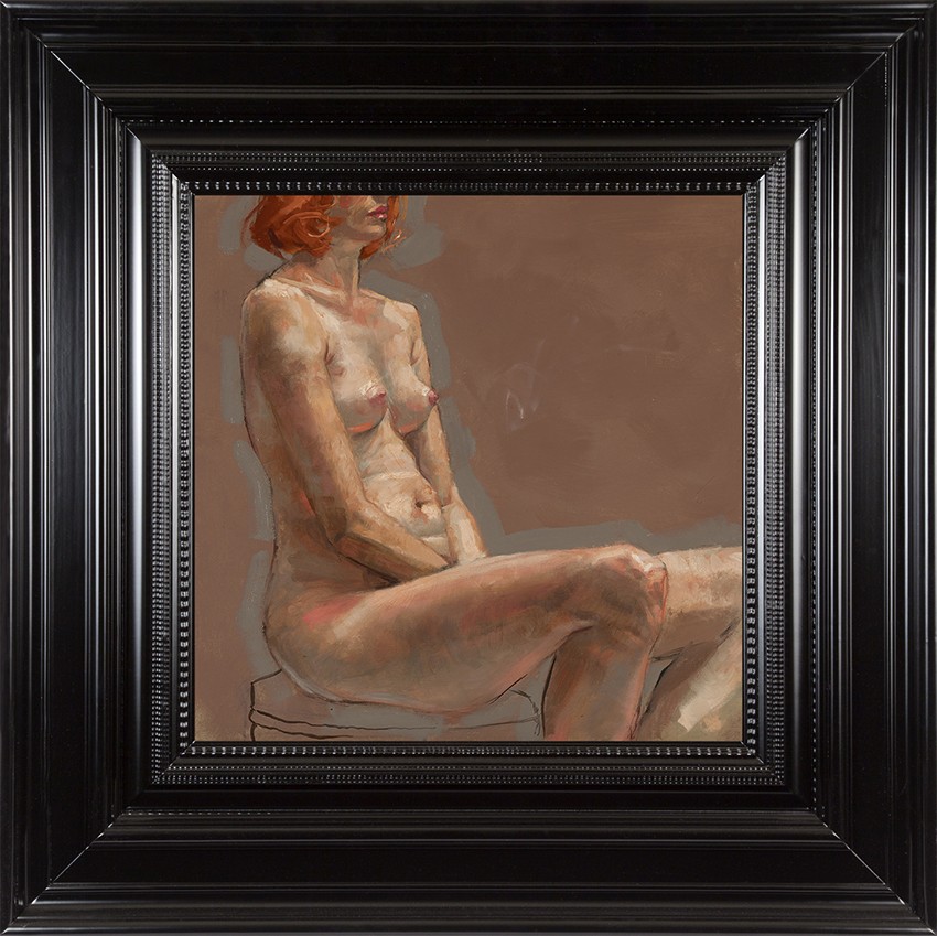 H Craig HANNA Femme Assise 2016 