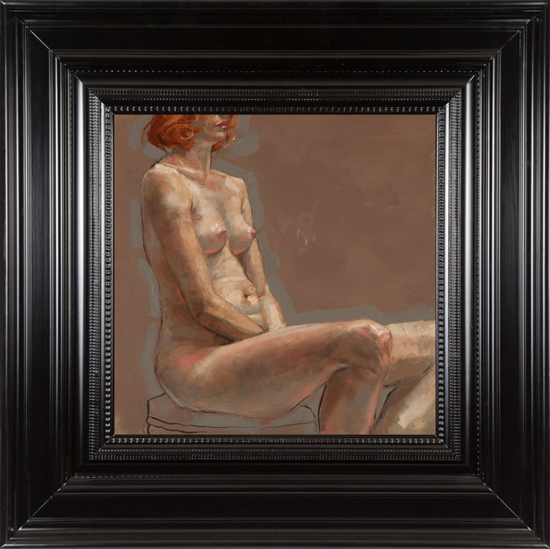 H Craig HANNA Femme Assise 2016 