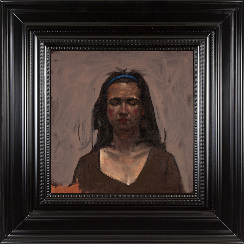 H Craig HANNA Femme au Serre Tete 2016 