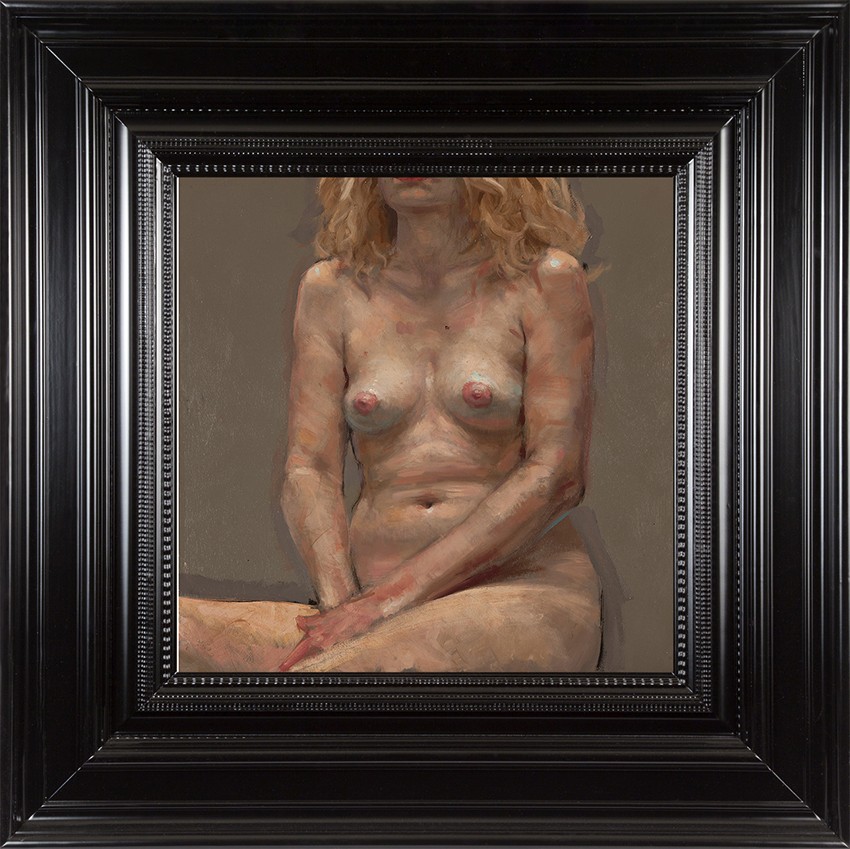 H Craig HANNA Nu aux Mains Croisées 2016 