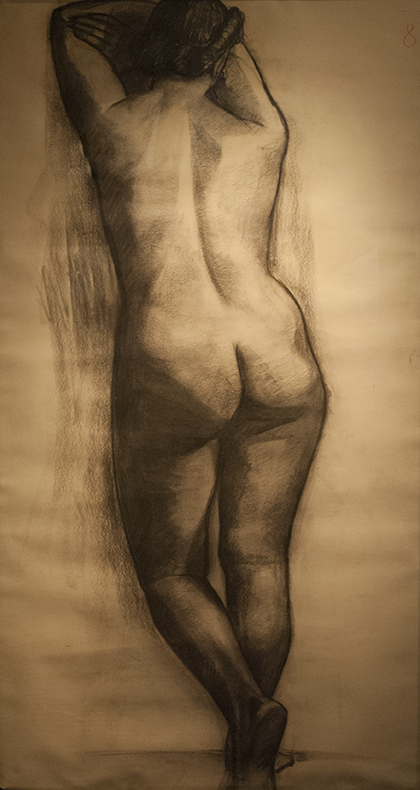 Old Paintings Nu de dos 1910 