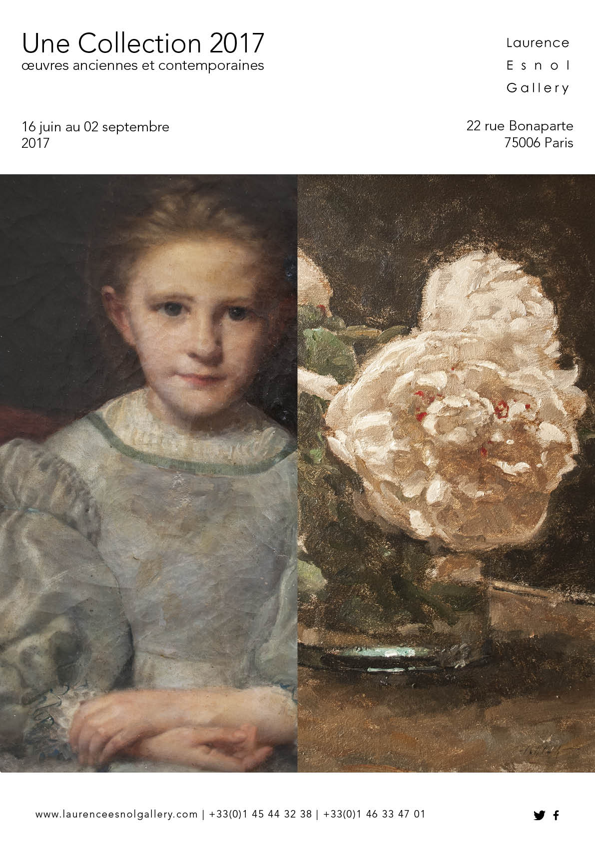 Une Collection 2017oeuvres anciennes et contemporaines