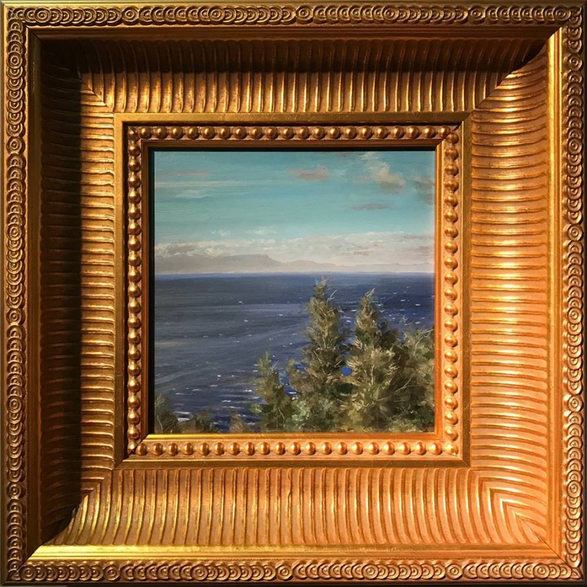 H Craig HANNA Sapins devant la Mer 2017 