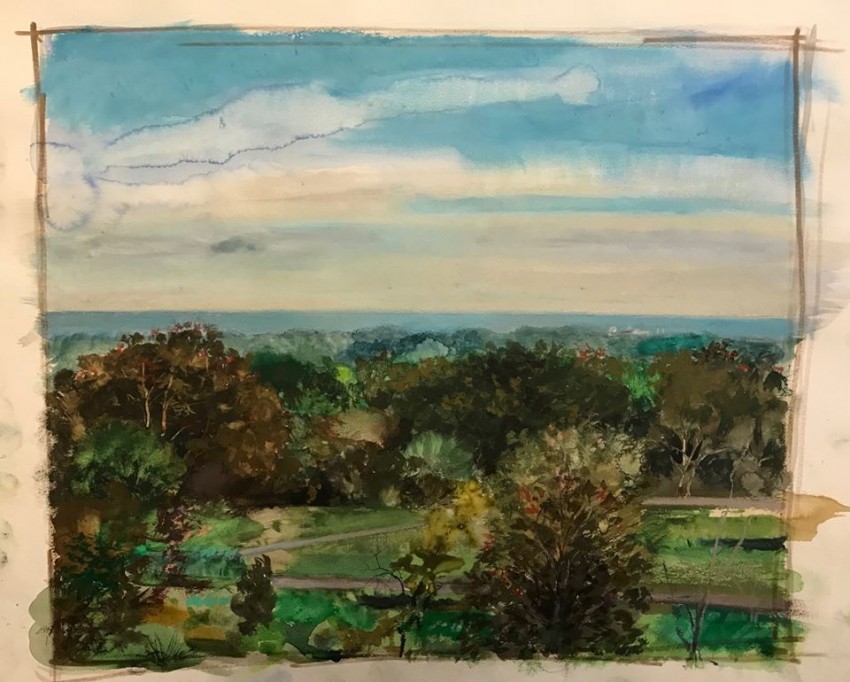 H Craig HANNA Vue de campagne 2025 