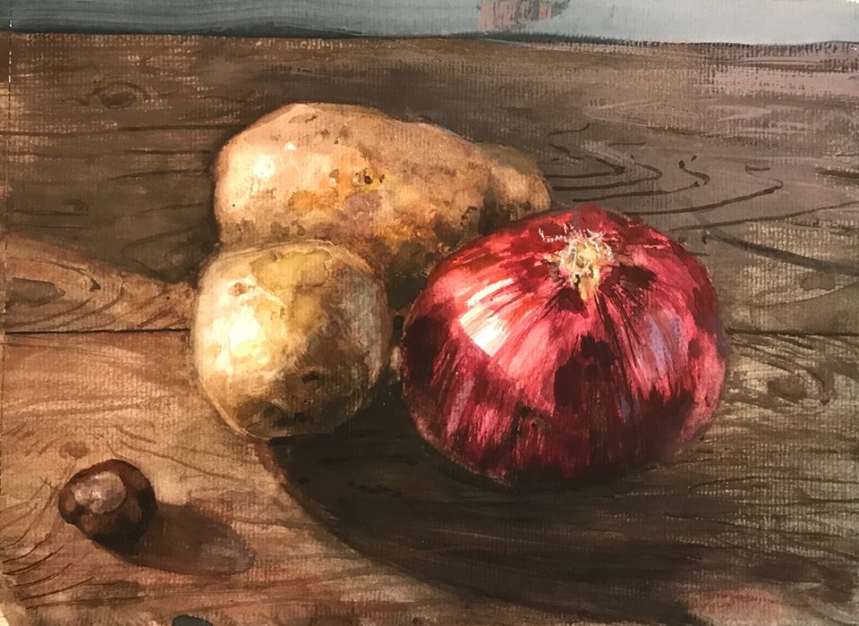 H Craig HANNA Nature morte à la chatainge 2017 