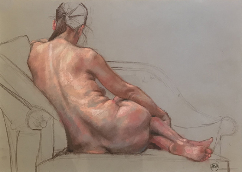 H Craig HANNA Faustine de Dos 2018 