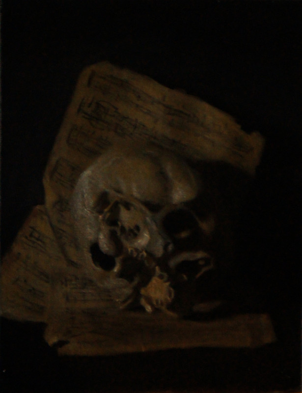 Adrien Eyraud Crâne renversé 2017 