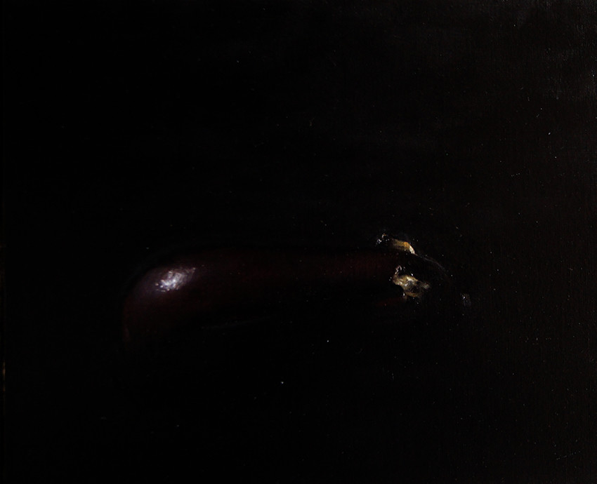 Adrien Eyraud Méditation IX - L'aubergine 2018 