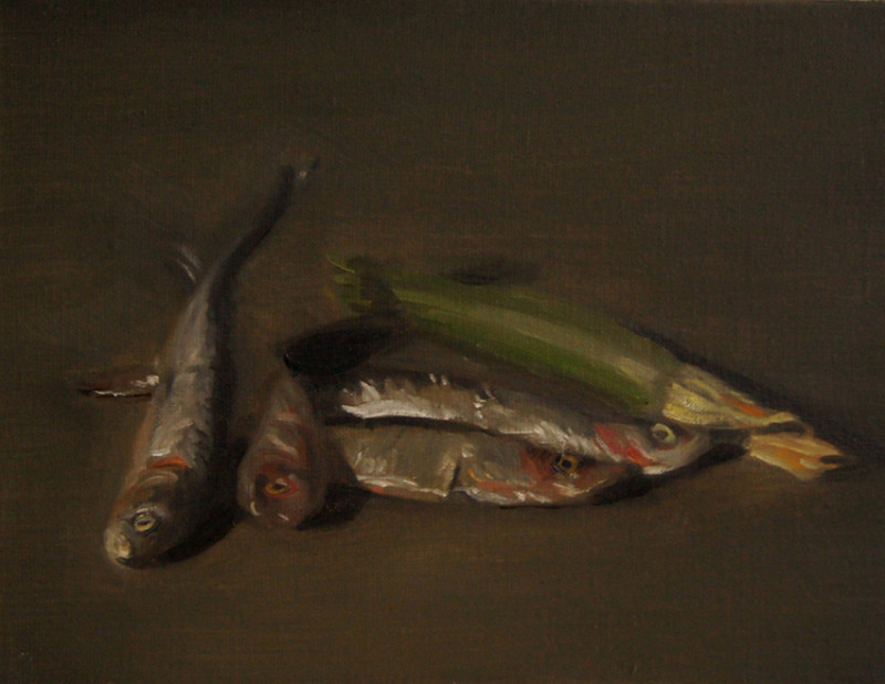 Adrien Eyraud Poissons et fleur de concombre 2017 