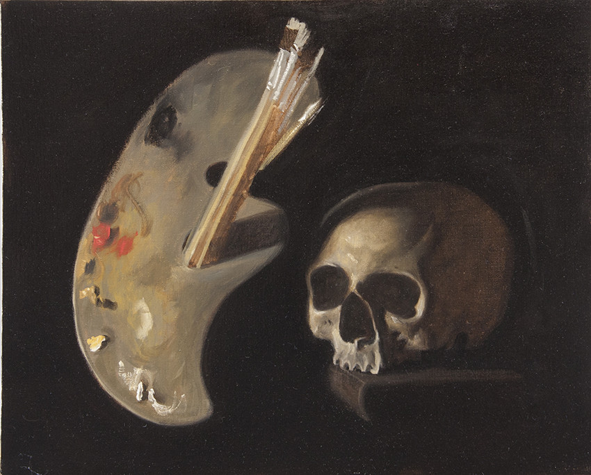 Adrien Eyraud Vanité de le peinture 2017 