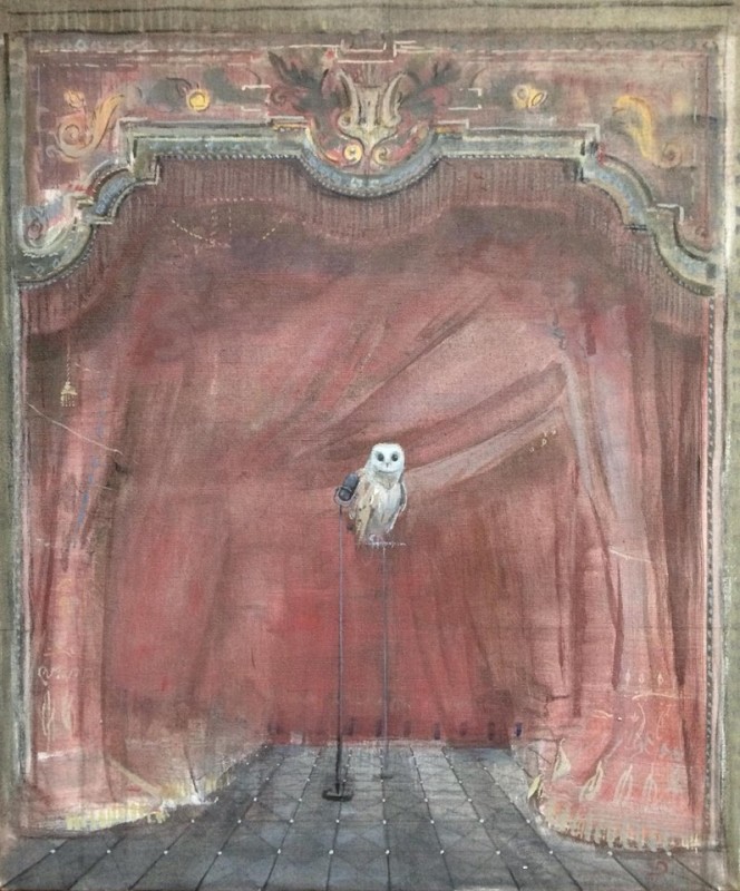 Dongni Hou Qui n'est pa teint de vanité en est à moitié arrosé I 2018 