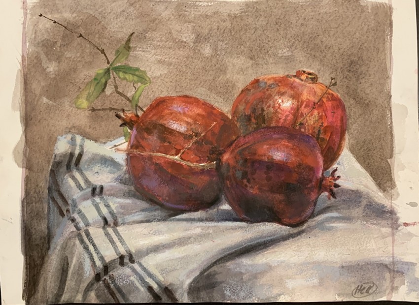 H Craig HANNA Les grenades 2018 