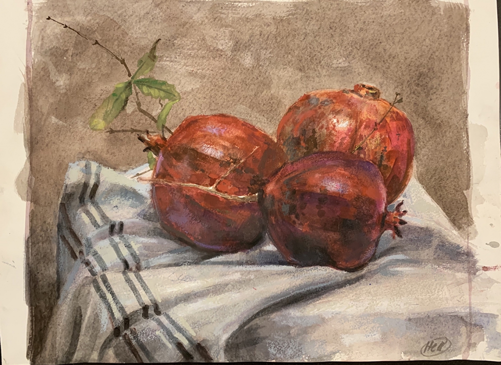 H Craig HANNA Les grenades 2018 