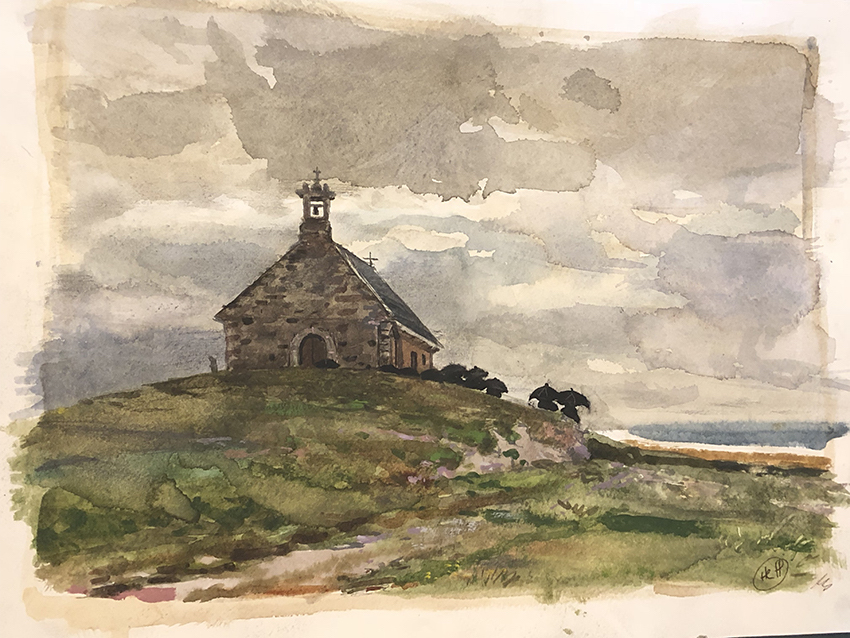 H Craig HANNA Eglise en Bretagne 2019 