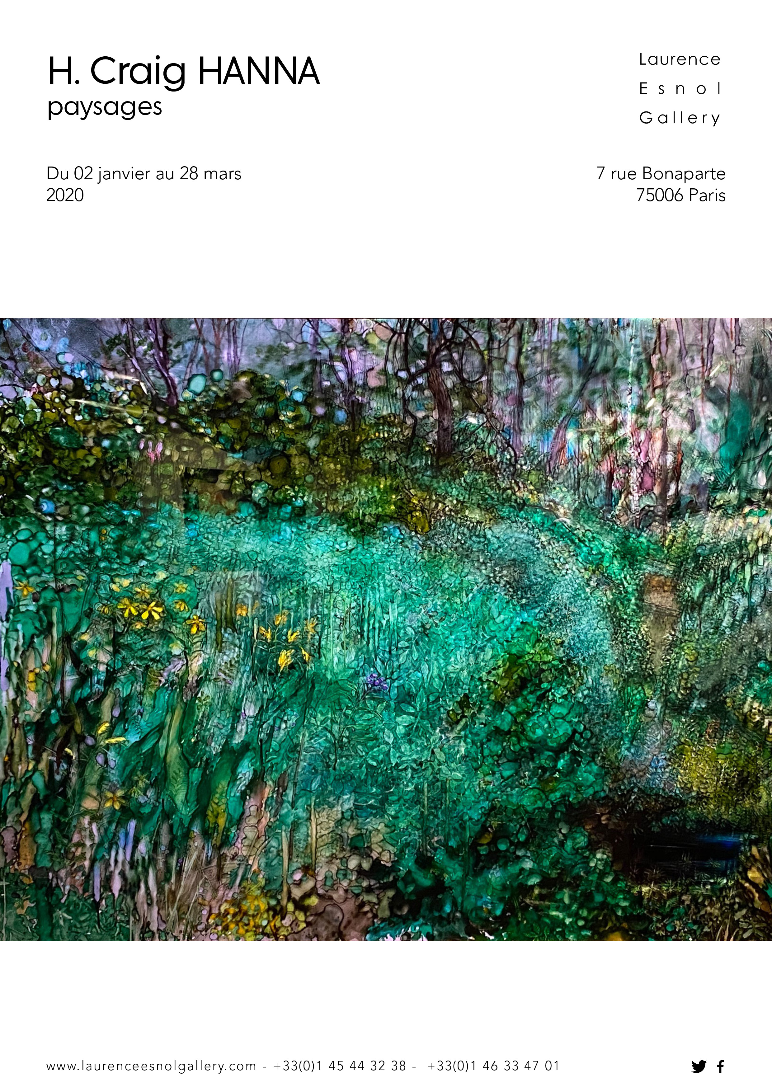 H Craig HANNApaysages 