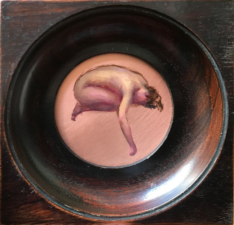 Kate Lehman Flore (médaillon) 2016 