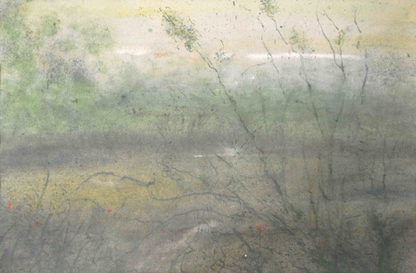 Alex Lutz Paysage jaune 2020 