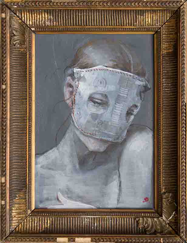 Dongni Hou Qui laisse une trace laisse une plaie - Henri Michaux 2020 