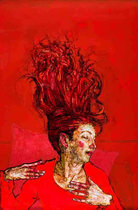 H Craig HANNA Kate in red 2021 