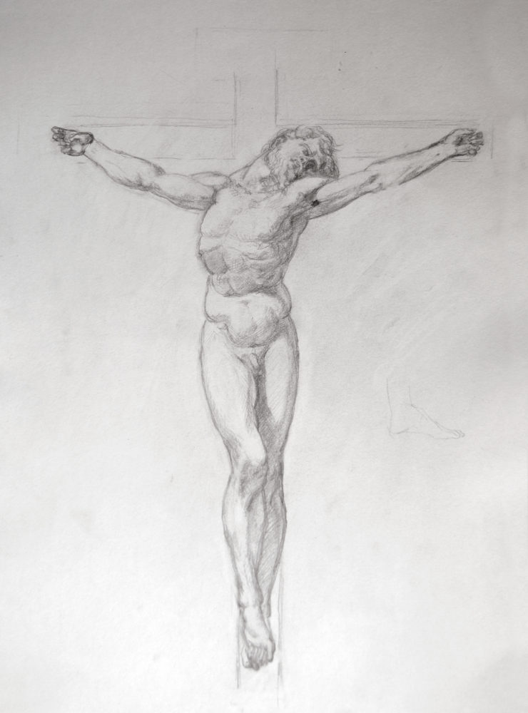 Adrien Eyraud Calvaire, Christ 2021 