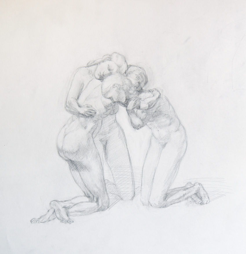 Adrien Eyraud Calvaire, Pleureuses 2021 