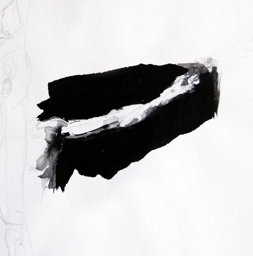 Adrien Eyraud Calvaire, etude de bras 2021 