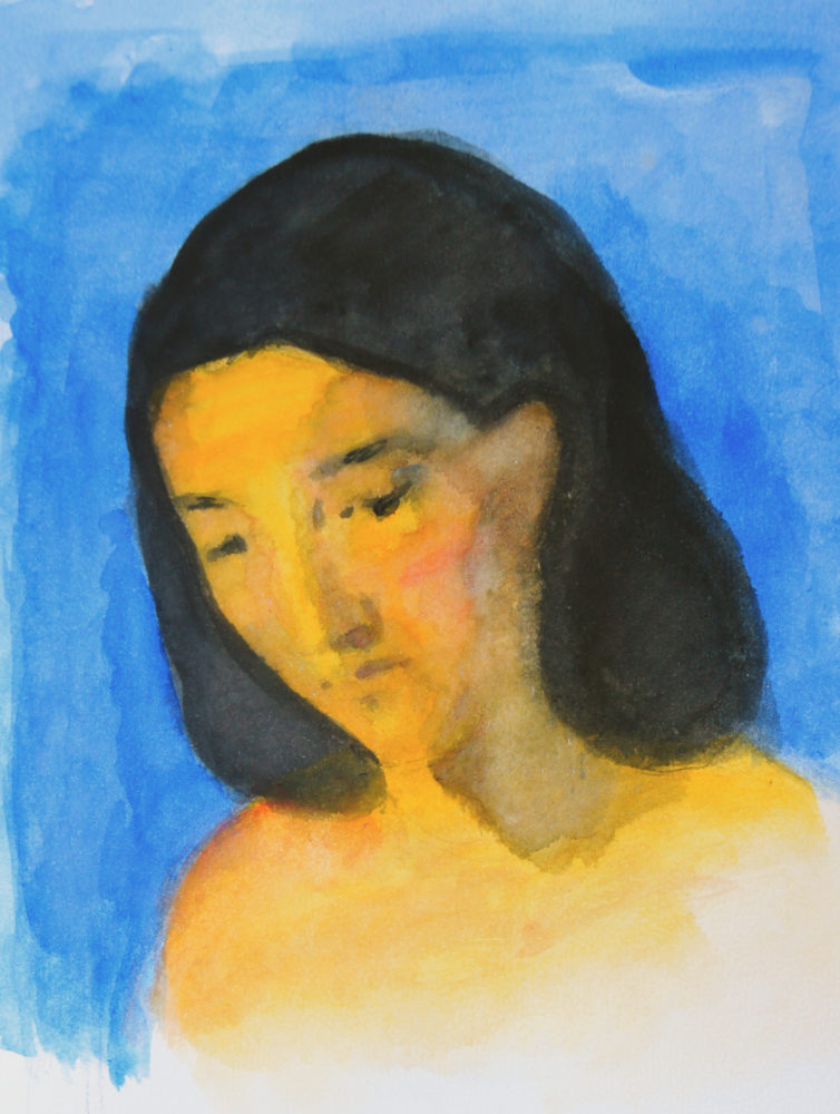 Adrien Eyraud Portrait jaune 2019 