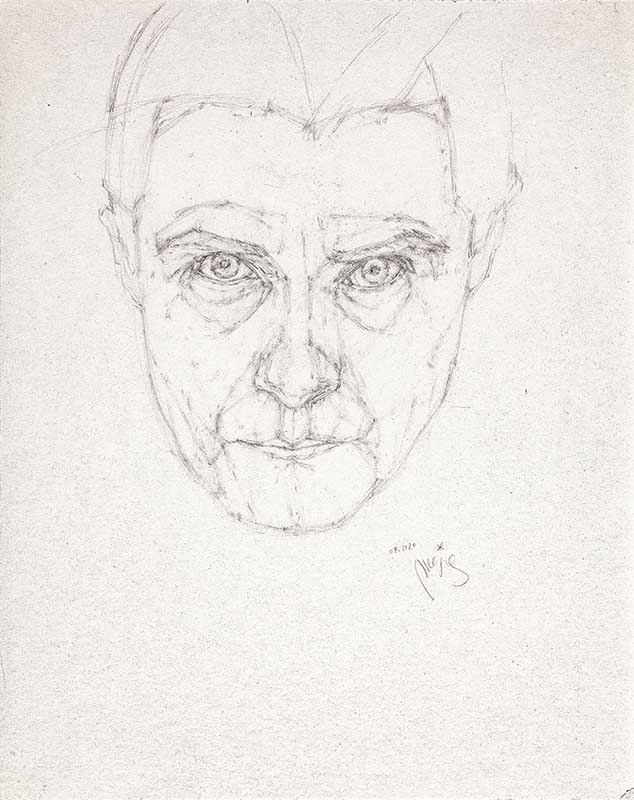 Maja Wisniewska Autoportrait 1 2021