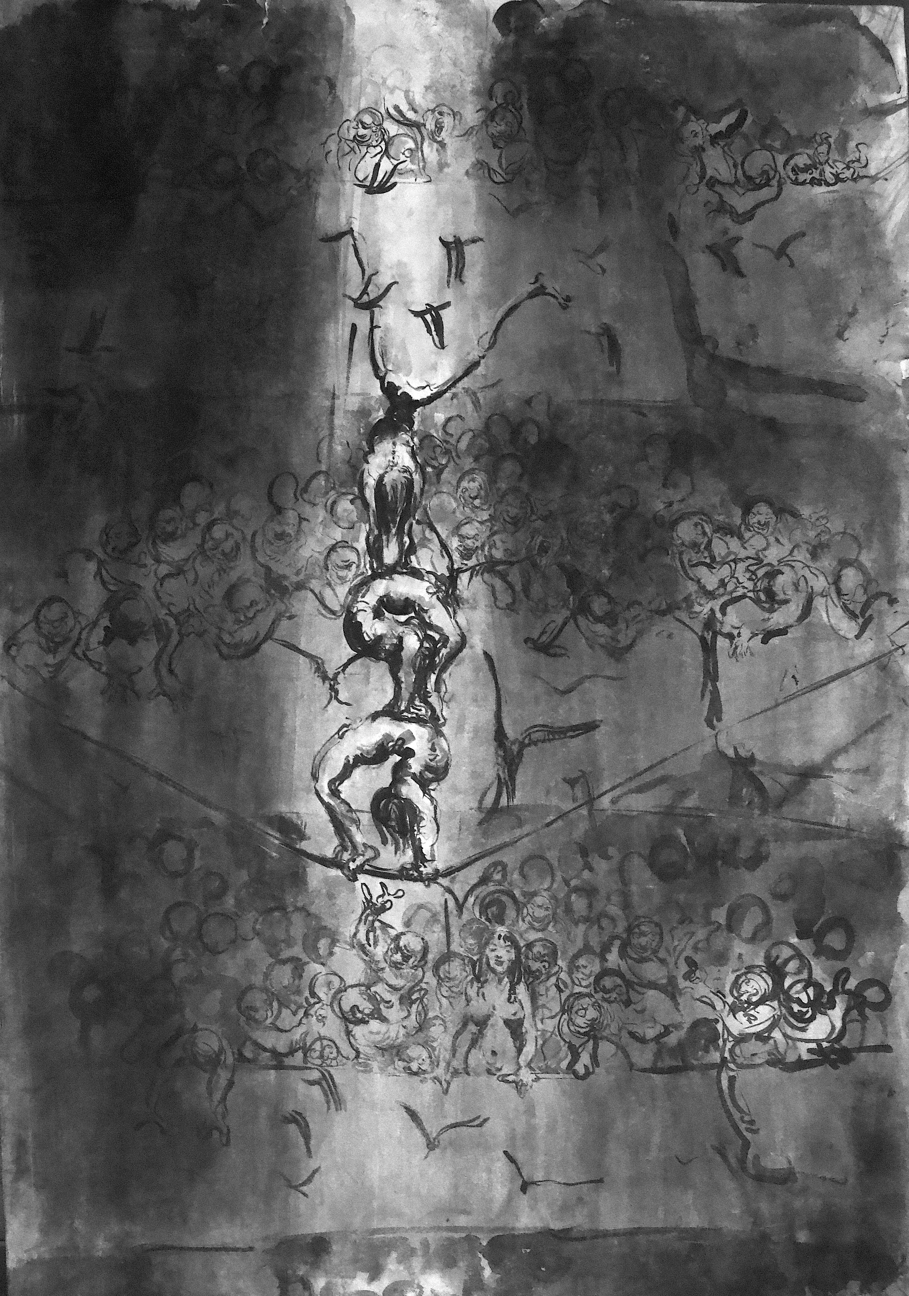 Ofer Josef Le trio de funambules 2020 