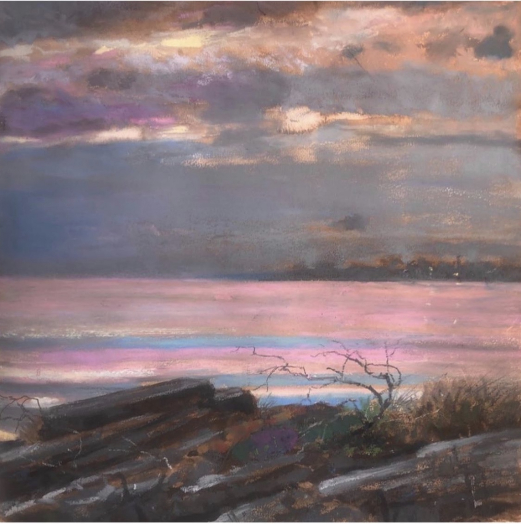 H Craig HANNA Pink Seascape 2025 