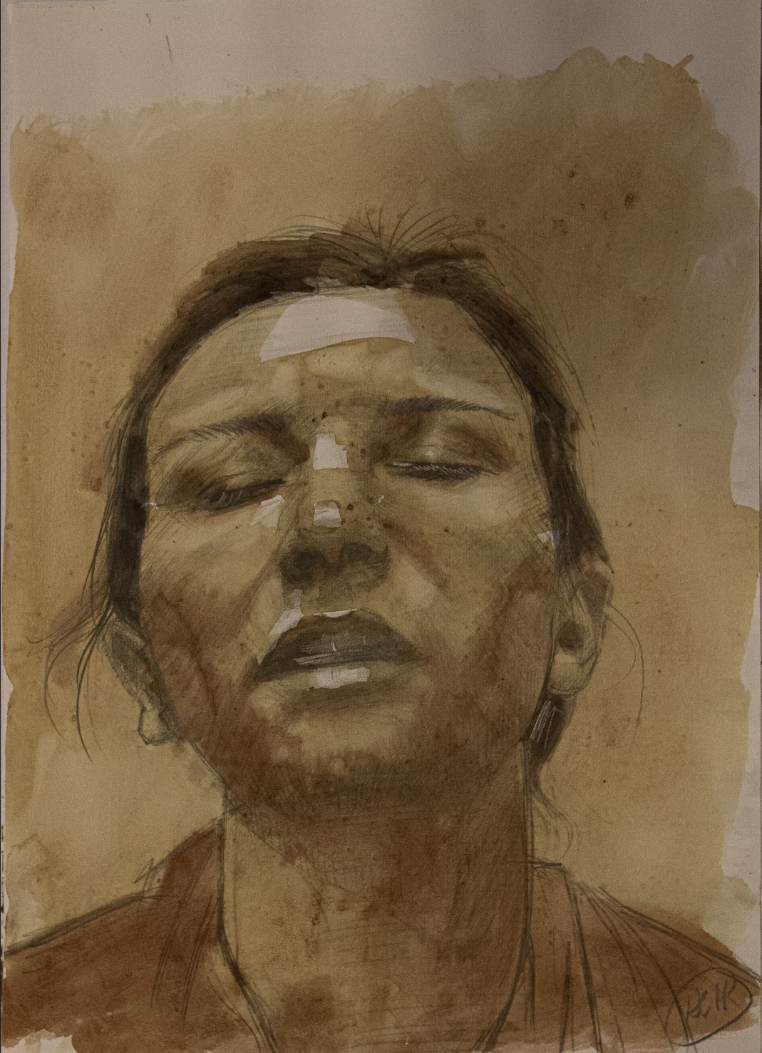 H Craig HANNA Femme endormie 2025 