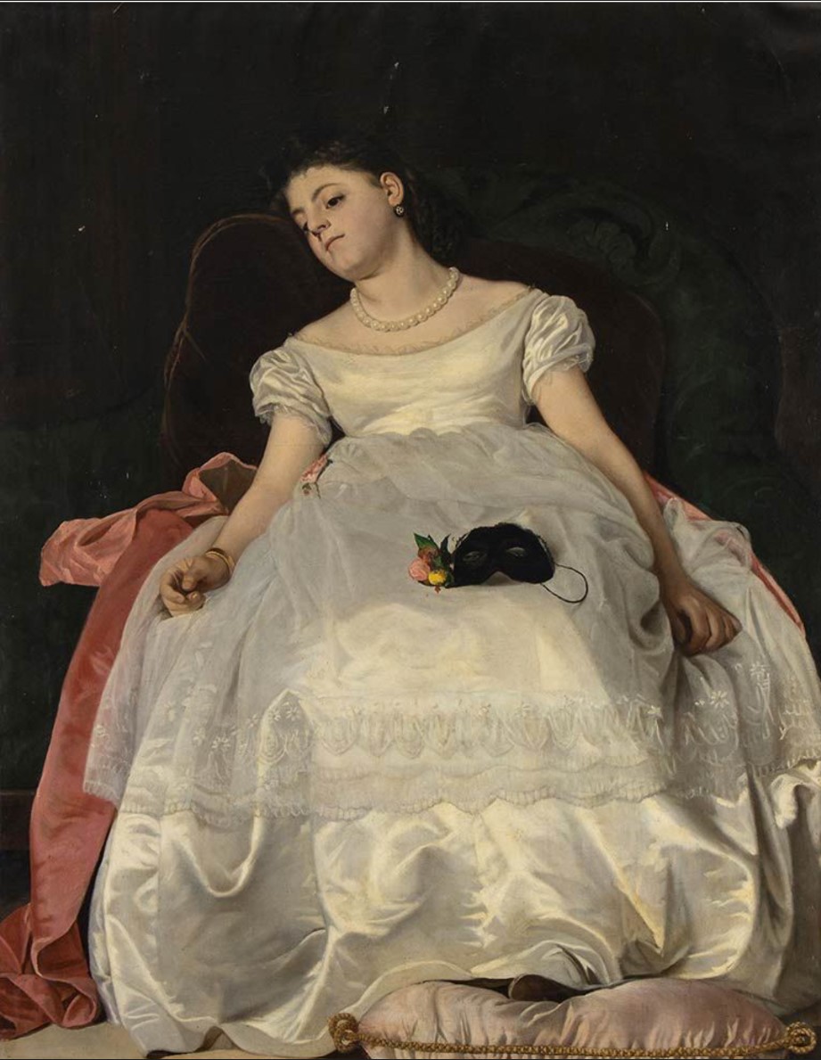 Oeuvres Anciennes Achille TALARICO_ Après le bal, 1860 2026 