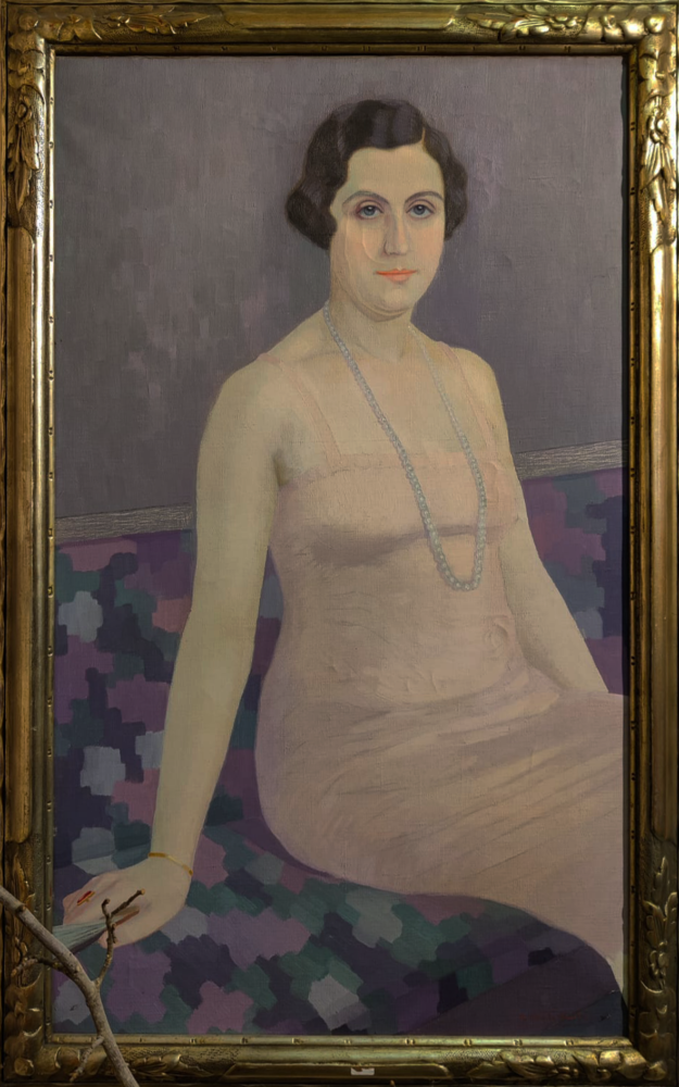 Oeuvres Anciennes Raymond Van de Waele_Portrait of a lady, 1920 2026 