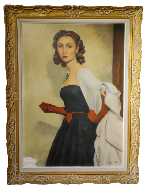 Oeuvres Anciennes Paul Geny_Portrait d'élégante 2026 